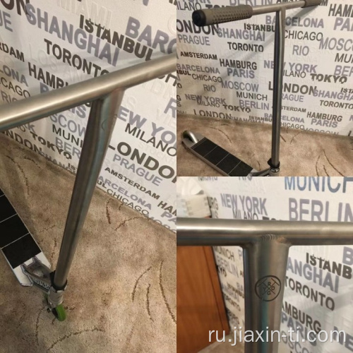 Высокая прочность GR9 Titanium Pro Scooter Y Bars